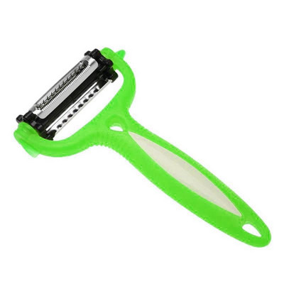 Köögividinaga kartulikoorija Multifunktsionaalne 360-kraadine pöörlev köögiviljakoorija lõikur Melonihöövli riiv Köögi keedutööriist