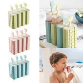 Omatehtud jääga miniühiselamu jäämasina loomingulised lapsed isetegemise teel popsiklimudel