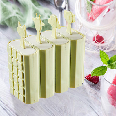 Omatehtud jääga miniühiselamu jäämasina loomingulised lapsed isetegemise teel popsiklimudel