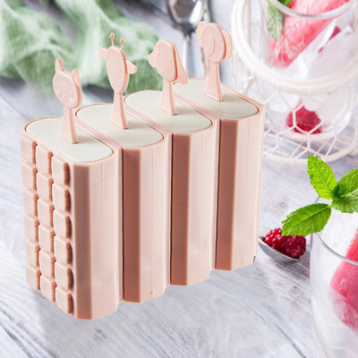 Omatehtud jääga miniühiselamu jäämasina loomingulised lapsed isetegemise teel popsiklimudel