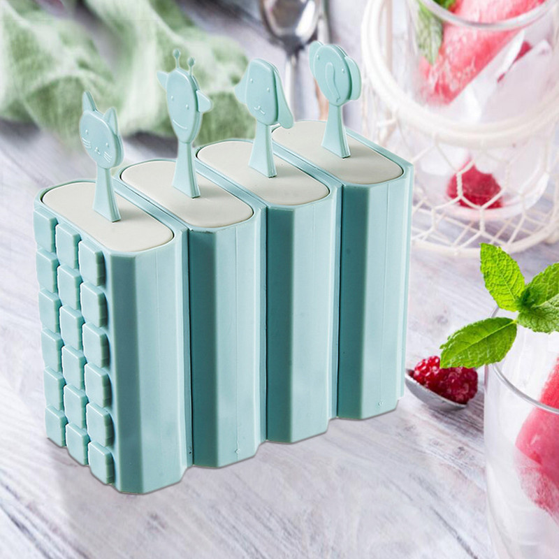 Omatehtud jääga miniühiselamu jäämasina loomingulised lapsed isetegemise teel popsiklimudel