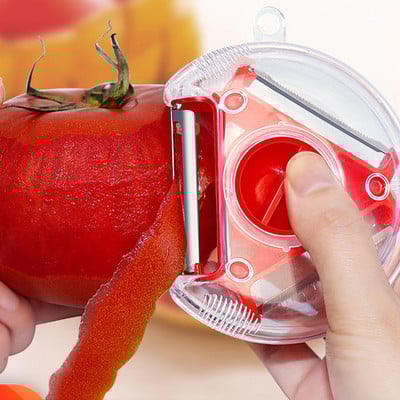 3 in 1 Magic Trio Peeler rinkinys Smulkintuvas Smulkintuvas Skustukas Julienne Cutter Multi Peel Blade Zesters Trintuvas Virtuvės įrankių priedai