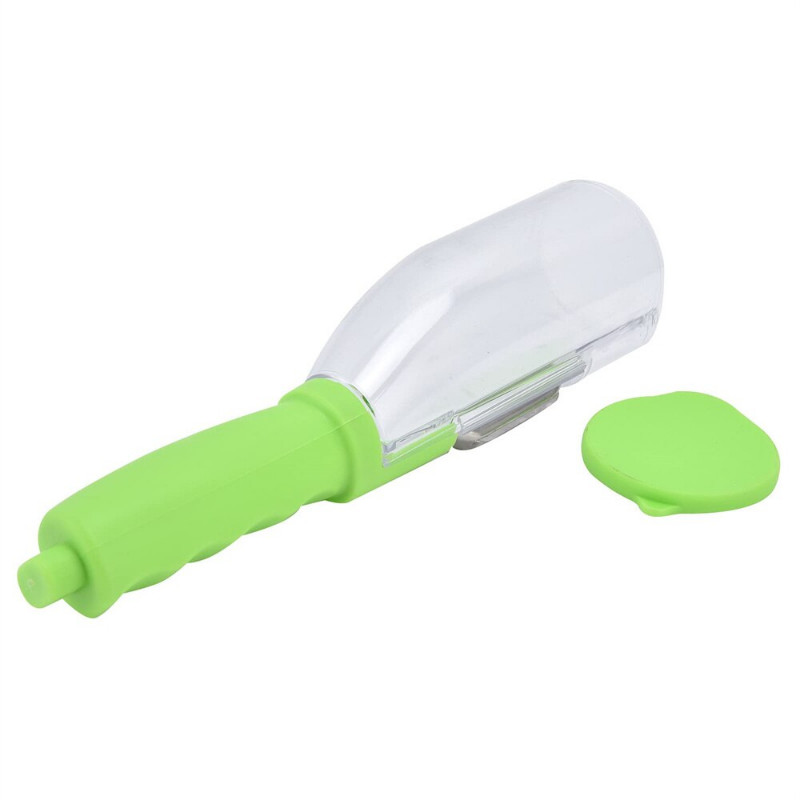 Köögiviljakoorija koos anumaga roostevabast terasest Köögi vidinakoorija Kartulikoorekoorija köögiviljade ja puuviljade jaoks