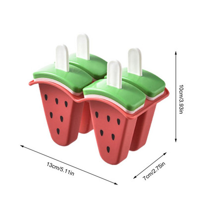 Kalup za sladoled od voća Kreativna kutija za sladoled Silikonski kalup za sladoled Višekratni kalupi za sladoled Kuhinjski dodaci za domaći sladoled