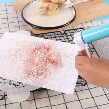 Εγχειρίδιο κέικ Airbrush Πιστόλι ψεκασμού Διακόσμηση Ψεκασμός Χρωματισμός Διακόσμηση ψησίματος Cupcakes Επιδόρπια Εργαλείο ζαχαροπλαστικής κουζίνας