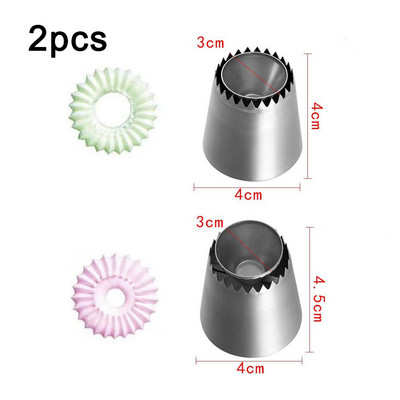 Glajus vamzdeliai Purkštukai Tortų formelės Sausainiai Sausainiai Rusiški ledai Tešlos patarimai Tortų dekoravimo įrankiai Virtuvės kepimo reikmenys