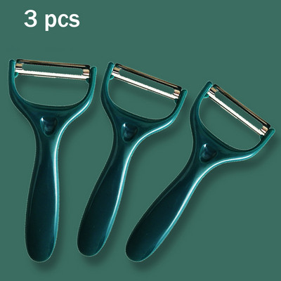 1\2\3KOM Kuhinjski ljuštilica za voće od nehrđajućeg čelika Kućanska ljuštilica za voće i povrće Okretna oštra oštrica kuhinjski pribor