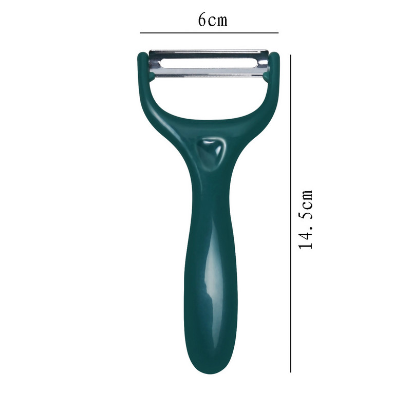 1\2\3KOM Kuhinjski ljuštilica za voće od nehrđajućeg čelika Kućanska ljuštilica za voće i povrće Okretna oštra oštrica kuhinjski pribor