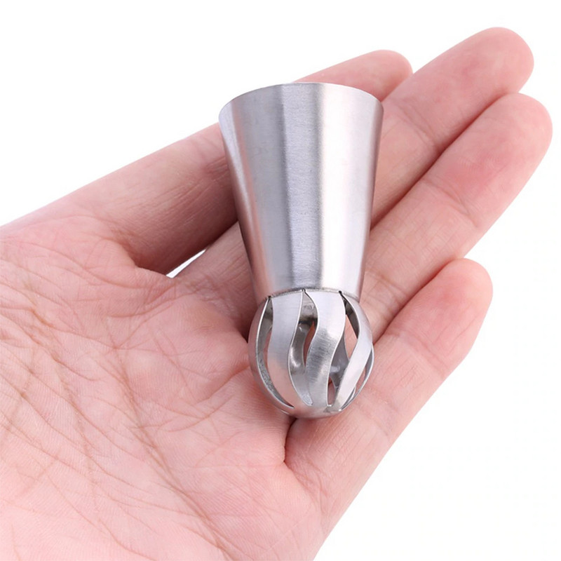 Nerūdijančio plieno gėlių burnos kremo antgalis Fondant Tortų kepimo dekoravimo įrankiai Silikoninis konditerinio maišelio dekoravimas virtuvės įrankiai