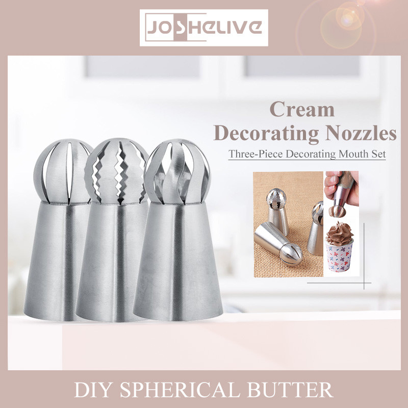 Nerūdijančio plieno gėlių burnos kremo antgalis Fondant Tortų kepimo dekoravimo įrankiai Silikoninis konditerinio maišelio dekoravimas virtuvės įrankiai