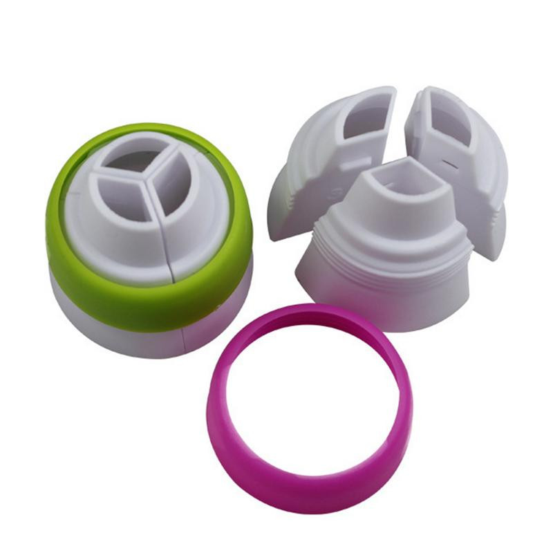 NAUJI Plastikiniai tortų kremo dekoravimo patarimai, konditerijos gaminių rinkiniai, nerūdijančio plieno vamzdžiai, glazūra, antgalis Kekselių galvutės desertų dekoratoriai