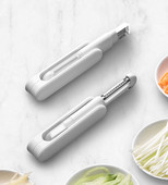 Πολυλειτουργικό περιστροφικό μαχαίρι καθαρισμού 3 σε 1 Τρίφτης πατάτας Τρίφτης μαχαιριών από ανοξείδωτο ατσάλι Ακονιστής κεφαλής μαχαιριού