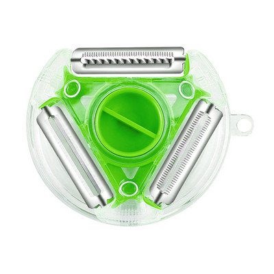 Multifunktsionaalne kolm-ühes koorija roostevabast terasest kodumajapidamises kasutatavad koorimismasinad koorimine artefakt köögitööriistad tarvikud