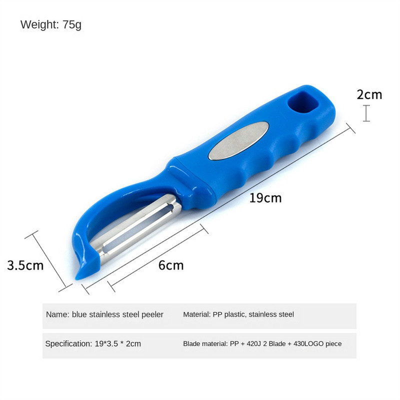 Uus roostevabast terasest köögiviljakoorija Köögitarvikud Porgand Pika varrega koorija Kartuli Kodukoorija Puuviljalõikur Sharp