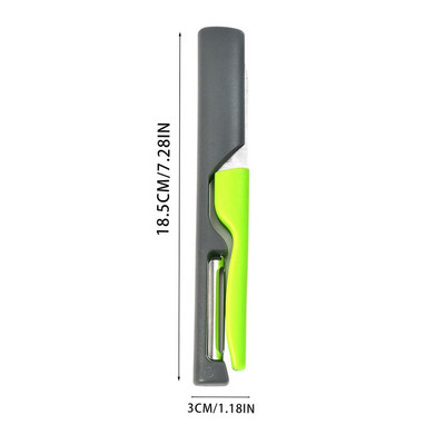 Rezač za guljenje povrća od nehrđajućeg čelika Rezač za voće i povrće Rezač za krumpir Kuhinjska kuhinjska gulilica za voće Višenamjenska ribalica