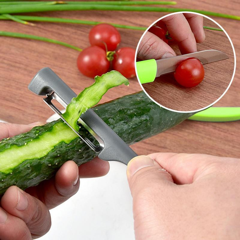 Rezač za guljenje povrća od nehrđajućeg čelika Rezač za voće i povrće Rezač za krumpir Kuhinjska kuhinjska gulilica za voće Višenamjenska ribalica