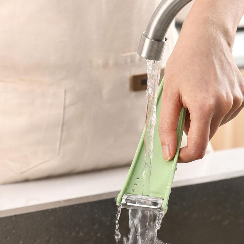 Roostevabast terasest köögiviljakoorija Loov multifunktsionaalne käeshoitav puuviljakoorija libisemiskindel rippuva auguga disain kartulikoor