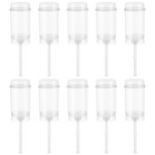 20 tk Push Cake Shooter Ümmargune Push Pops Koogikonteinerid Push Läbipaistev kaanega koogivorm pagariköögi jaoks Kodu
