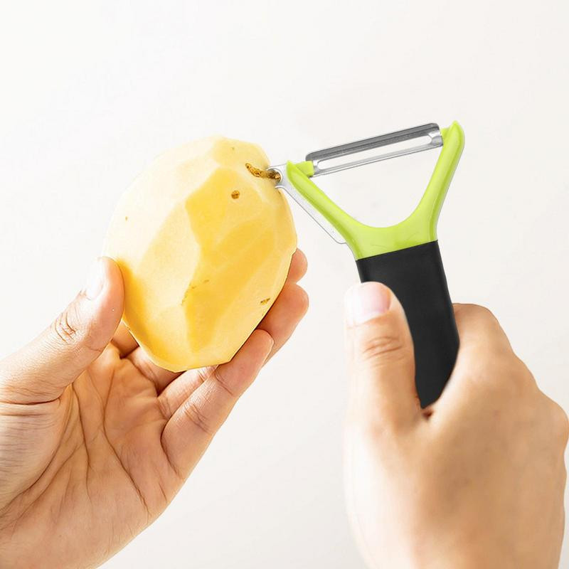 Roostevabast terasest köögiviljakoorija Multifunktsionaalne porgandilõikur köögi jaoks Naha koorimise tööriist koduköögi tarvikute jaoks
