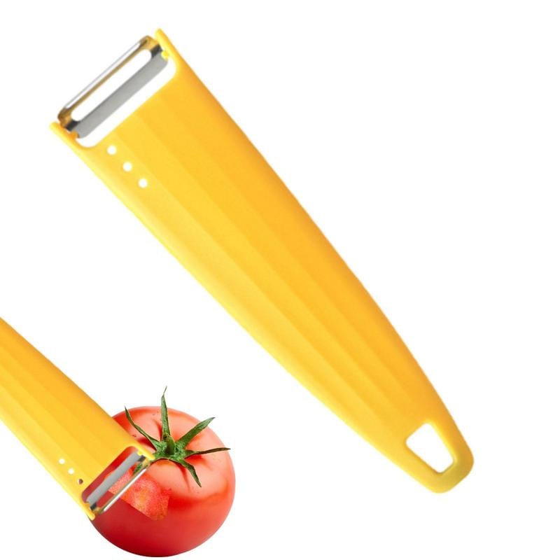 Rankinis daržovių skustukas, nešiojamasis nerūdijančio plieno daugiafunkcis bulvių morkų skustukas