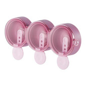 Jäätisevormid BPA-vaba silikoonist toidukvaliteediga jäämassivorm 3 restiga DIY sõõrik jäämassivormi ohutu jäätisemasin