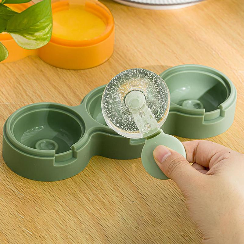 Jäätisevormid BPA-vaba silikoonist toidukvaliteediga jäämassivorm 3 restiga DIY sõõrik jäämassivormi ohutu jäätisemasin