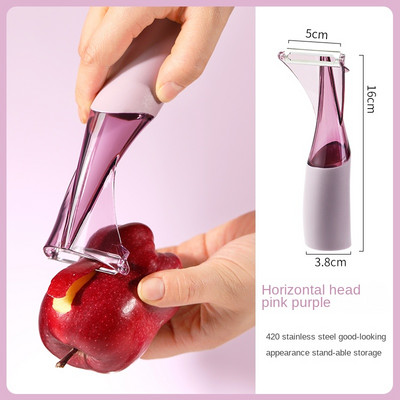 Köögikoorijad puuvilja-köögiviljade jaoks üliteravate teradega kartulikoorija Multifunktsionaalne kriimustusvastane nuga-höövel-riiv Köök