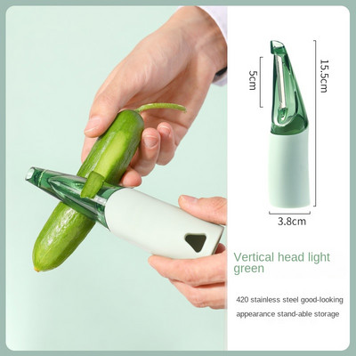 Köögikoorijad puuvilja-köögiviljade jaoks üliteravate teradega kartulikoorija Multifunktsionaalne kriimustusvastane nuga-höövel-riiv Köök