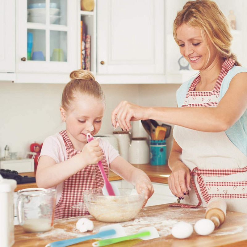 Spalvinga silikoninė kreminė mentele sviestinis pyragas Vatos saldainių maišymo tešlos grandiklis kiaušinių skystas maišytuvas virtuvės kepimo įrankis virtuvės reikmenys