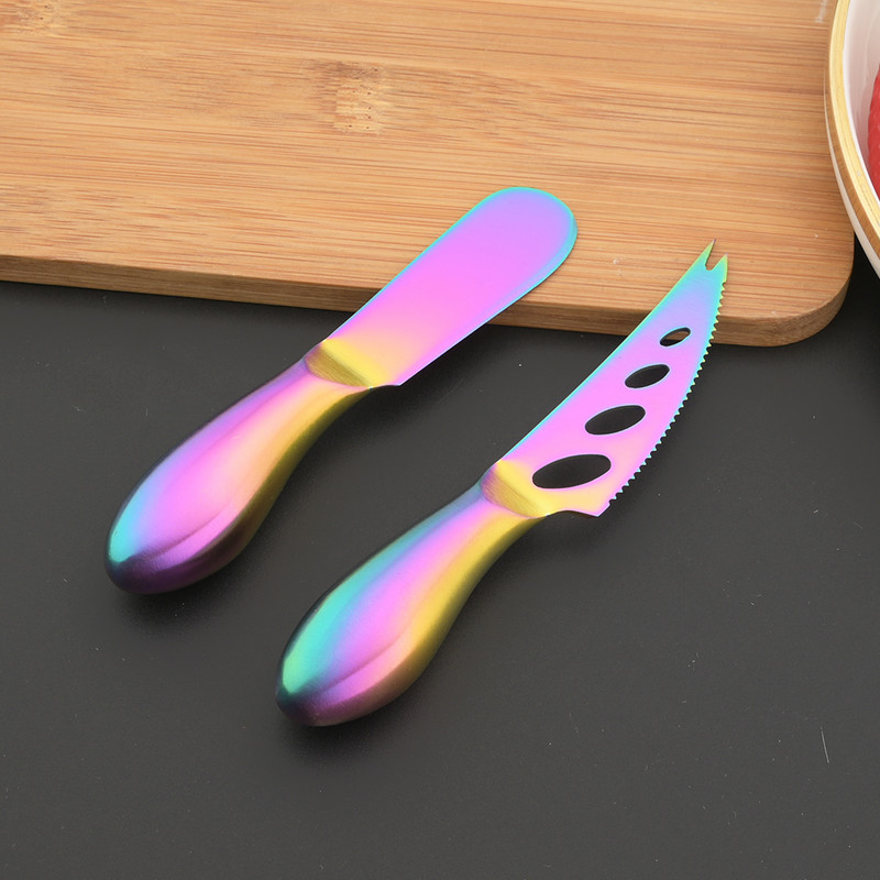 Rainbow moosimääre juustunõud roostevabast terasest käepidemega juustunoad juustumäärdekreem Spaatliga või nuga küpsetusriistad