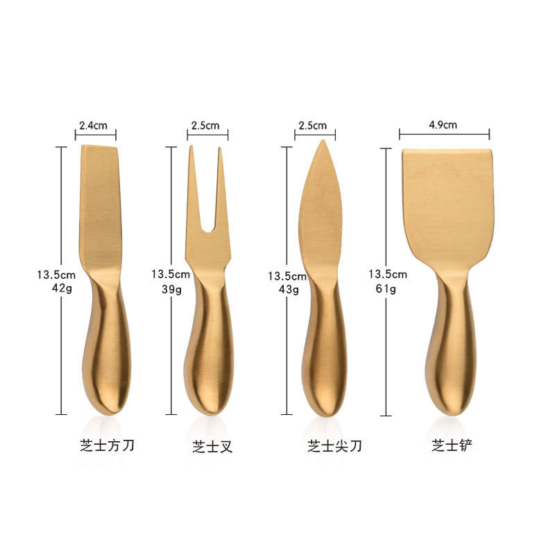 Set alata za pečenje Rezač sira od nehrđajućeg čelika Kuhinjski uređaji Višenamjenski sir Pribor za jelo Nož za maslac Mini noževi za kolače Kruh