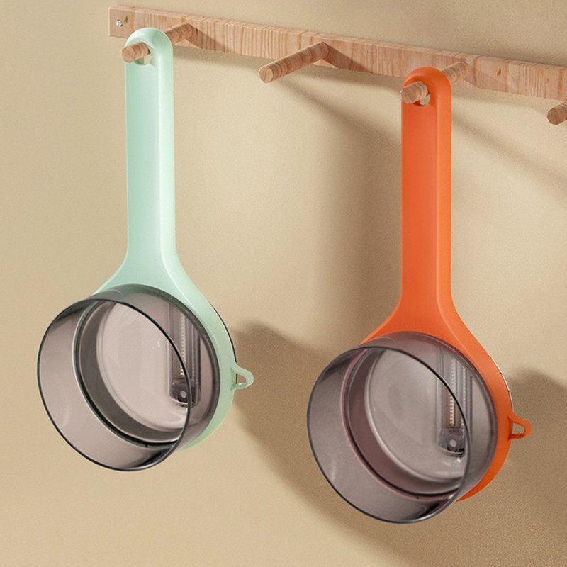 Tanak, bez ostataka, višenamjenski strugač, 20 x 36,8 cm, rezanje voća, povrća, pohrana, nož za guljenje voća, kuhinjski alati, str.