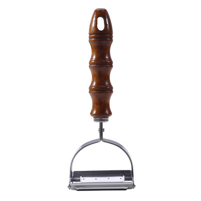 Köögiviljakoorija puidust käepidemega kartulikoorija porgandi riiv kurgi porgandi puuviljalõikur Tippkvaliteediga koorija köögitööriistad