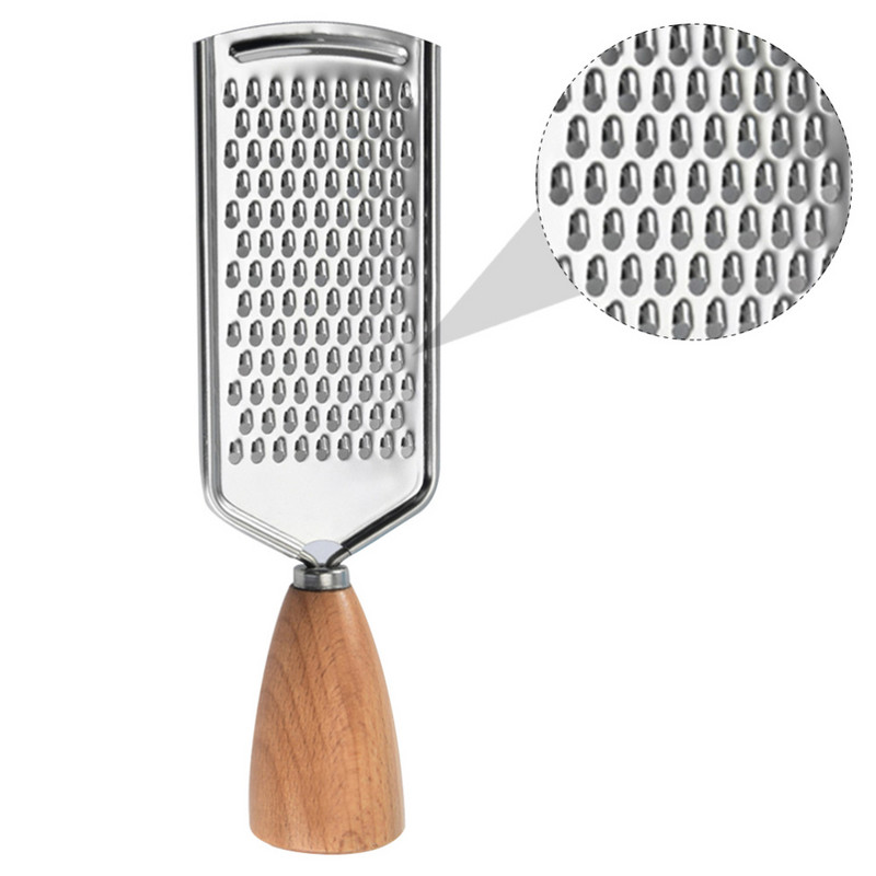 Răzătoare pentru Cartofi Brânză Răzătoare Practică pentru Morcovi Răzătoare metalică Instrument de curățat cartofi cu mâner din lemn