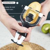 Kreatívne postavy Chaplin, škrabka na ovocie, zeleninu, zemiaky, plastový krájač, nôž, kuchynské pomôcky, príslušenstvo, kuchynské náradie