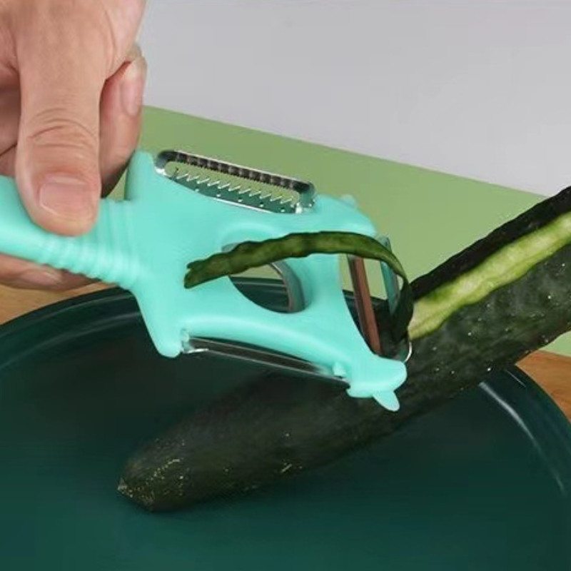 Nož za voće od nehrđajućeg čelika, gulilica četiri u jednom, otvarač za boce, sjeckanje, guljenje, kuhinjski dodatak