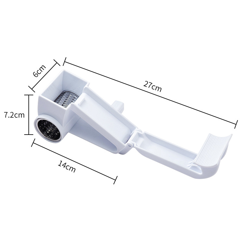Răzătoare rotativă pentru brânză manuală creativă pentru tăiat unt, ciocolată, răzătoare practică din oțel inoxidabil, instrument de bucătărie cu mâner ABS