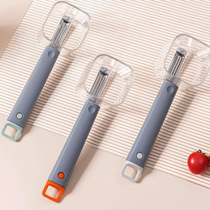 Nerūdijančio plieno skutimo peilis žalias daugiafunkcis įrankis Daugiafunkcis sutaupykite laiką Patvarus kūrybinis lupimo peilis skustukas Pilka žievelė