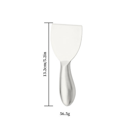 1 buc set de cuțite pentru brânză auriu mat de calitate, mâner din oțel inoxidabil, separator multifuncțional, cuțit pentru brânză, spatulă pentru unt, feliere brânză