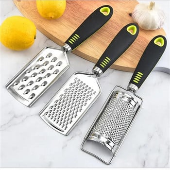 Многофункционално сирене от неръждаема стомана Lemon Zester Vegetabel Белачка за плодове Шредер Galic Рендета за подправки Кухненски джаджи