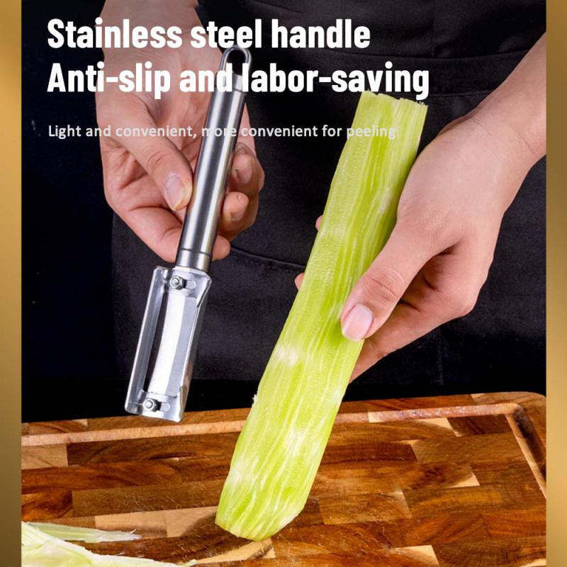 Suhkrurookoorija roostevabast terasest multifunktsionaalne salatikoorija koduköögi puu- ja juurviljahöövel kõva naha kaabits