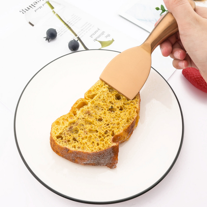 1 tk roosikuldne nuga küpsetustööriistad mitmeotstarbelised roostevabast terasest juustu või nuga Spaatliga söögiriistad köögividinad