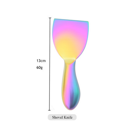 Vikerkaare matt sööginõud juustunoa küpsetustööriistad 1 tk roostevabast terasest juustuhark nuga söögiriistad vintage stiilis köögividinad