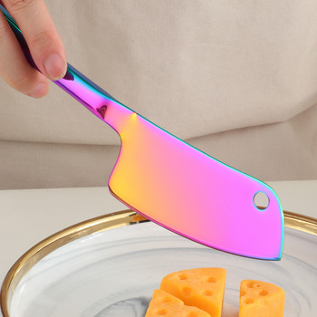 1 ΤΕΜ Εργαλείο τυριού Τυροκόφτης Μαχαίρι Πιρούνι Creative Cheese Triters Εργαλεία ψησίματος κέικ για πίτσα Σπάτουλα μαχαίρι βουτύρου