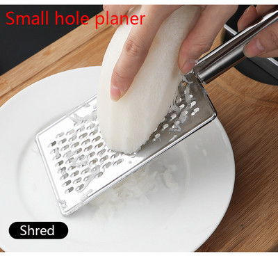 Roostevabast terasest köögivilja viilutaja peen kartuli laba riiv purustaja lame käsitsi hoitav juustu riiv köögi jaoks