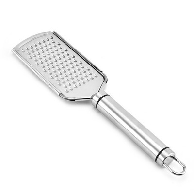 UPORS daugiafunkcinė plokščia sūrio tarka Patvari nerūdijančio plieno sūrio pjaustyklė su tvirta rankena profesionalios serijos trintuvu