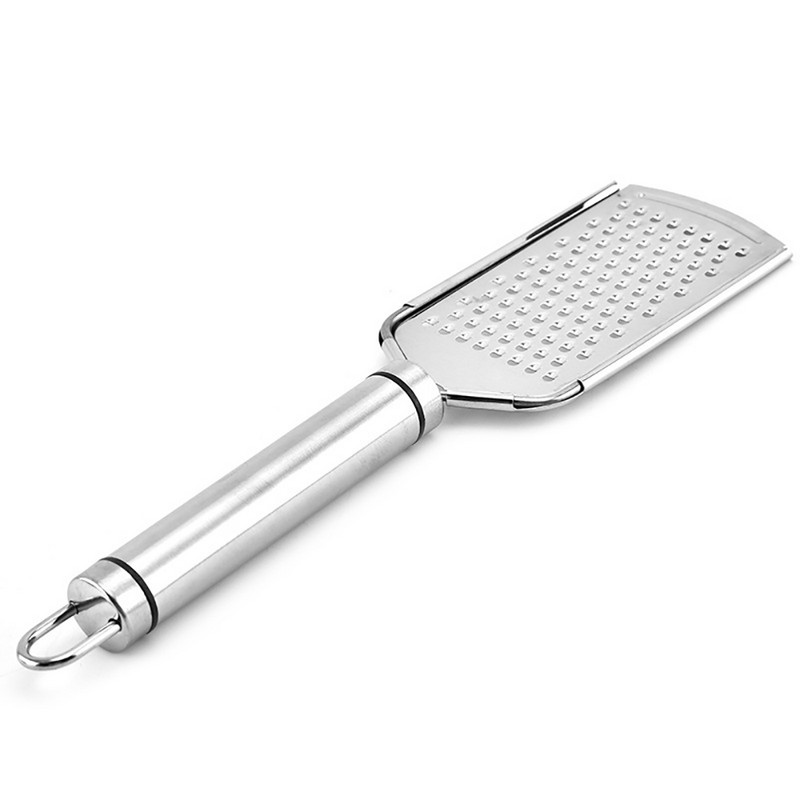 UPORS daugiafunkcinė plokščia sūrio tarka Patvari nerūdijančio plieno sūrio pjaustyklė su tvirta rankena profesionalios serijos trintuvu