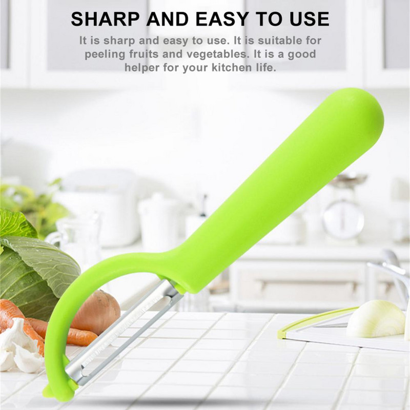 Nož za guljenje voća i povrća Nož za rezanje Kuhinjski alat od nehrđajućeg čelika Višenamjenska gulilica za kućanstvo Plosnati nož za guljenje