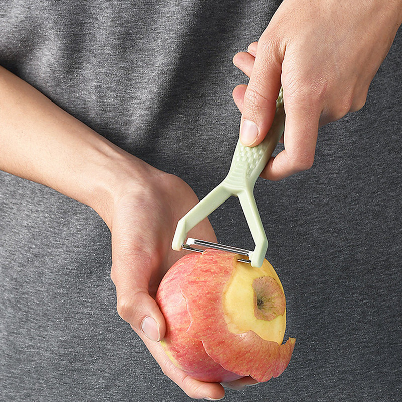 Από ανοξείδωτο χάλυβα Κόφτης Αποφλοιωτή Αιχμηρή φλούδα πατάτας Τεχνούργημα Apple Melon Planer Φρούτα οικιακής χρήσης πολυλειτουργική ξύστρα κουζίνας