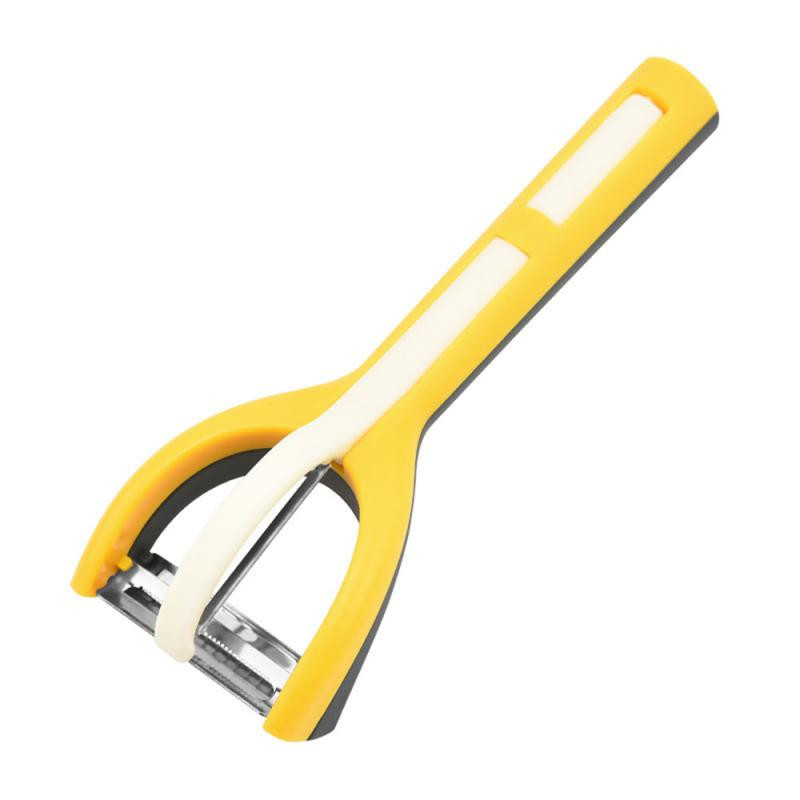 Odvojivi tri-u-jedan ljuštilica ljuštilica iz tri dijela Višenamjenska kombinacija od nehrđajućeg čelika za blanjanje dinja za guljenje povrća